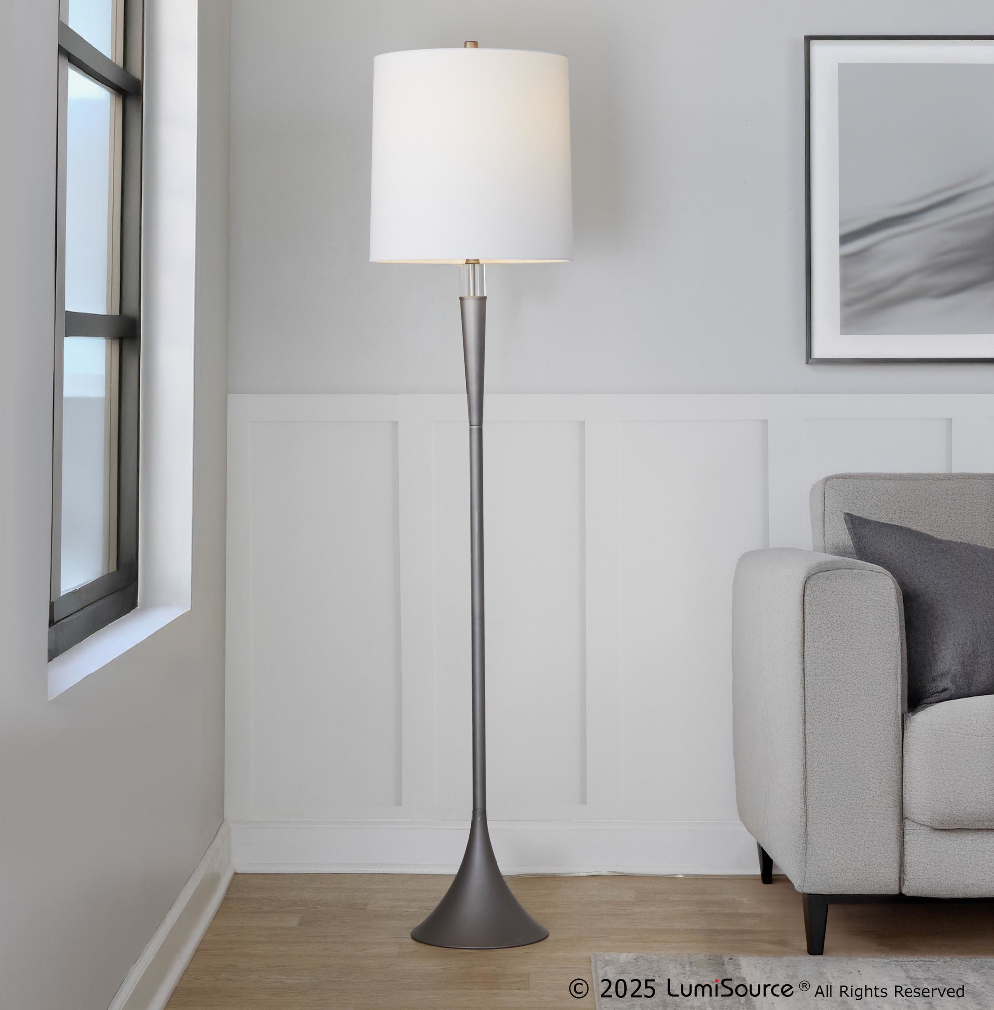 Marla 65.25” Metal Floor Lamp